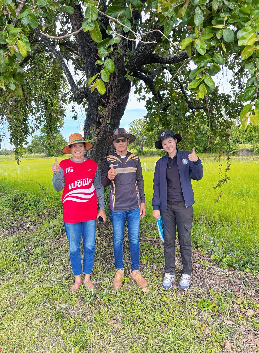 สพอ.จัตุรัส ลงพื้นที่เยี่ยมศูนย์เรียนรู้การพัฒนาคุณภาพชีวิตตามหลักทฤษฎีใหม่ ประยุกต์สู่ “โคก หนอง นา โมเดล”