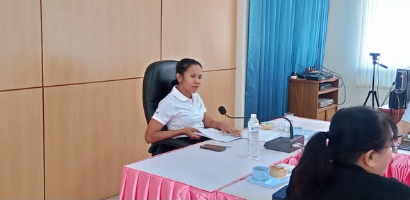 CDD Chatturat News : สพอ.จัตุรัส ประชุมคณะอนุกรรมการกลั่นกรองและติดตามการดำเนินงานกองทุนพัฒนาบทบาทสตรี (อกส.อ.) อำเภอจัตุรัส จังหวัดชัยภูมิ ครั้งที่ 6/2569