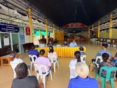 สพอ.จัตุรัส จังหวัดชัยภูมิ : ลงพื้นที่ร่วมกับสำนักงานกองทุนหมู่บ้านและชุมชนเมืองแห่งชาติ สาขาเขต 5 (สทบ.สาขาเขต 5) ติดตามการดำเนินงานกองทุนหมู่บ้านกุดน้ำใส  หมู่ที่ 3 ตำบลกุดน้ำใส