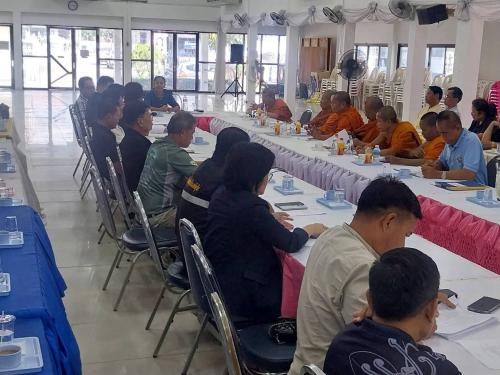 สพอ.จัตุรัส ร่วมประชุมการจัดพิธีถวายดอกไม้จันทน์ของประชาชนในส่วนภูมิภาค อำเภอจัตุรัส  จังหวัดชัยภูมิ